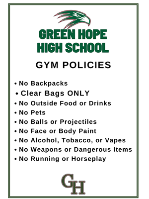  Gym Policy